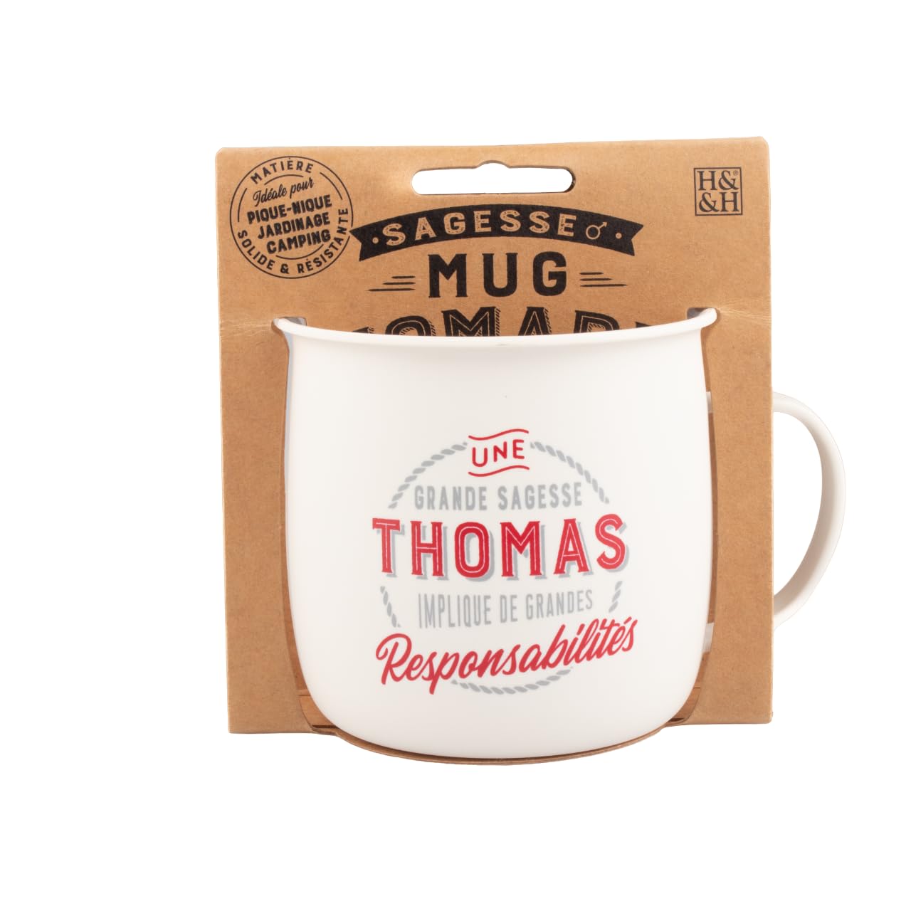Mug Nomade - Personalised Thomas Tea and Coffee Mug - Gift for Men