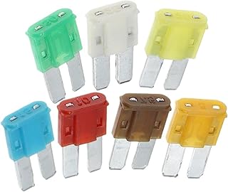10-Pack 5A 7.5A 10A 15A 20A 25A 30A AMP Micro 2 Long Leg Fuse 9mmx15.5mm Mini M2 Long Leg Car Fuse Insert (Color : 10A)