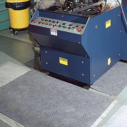 Image of PIG Absorbent Mat Roll | 30 inch W x 150' L | Lightweight Mat Roll | Absorbs up to 20.1 Gallons per Roll | MAT137