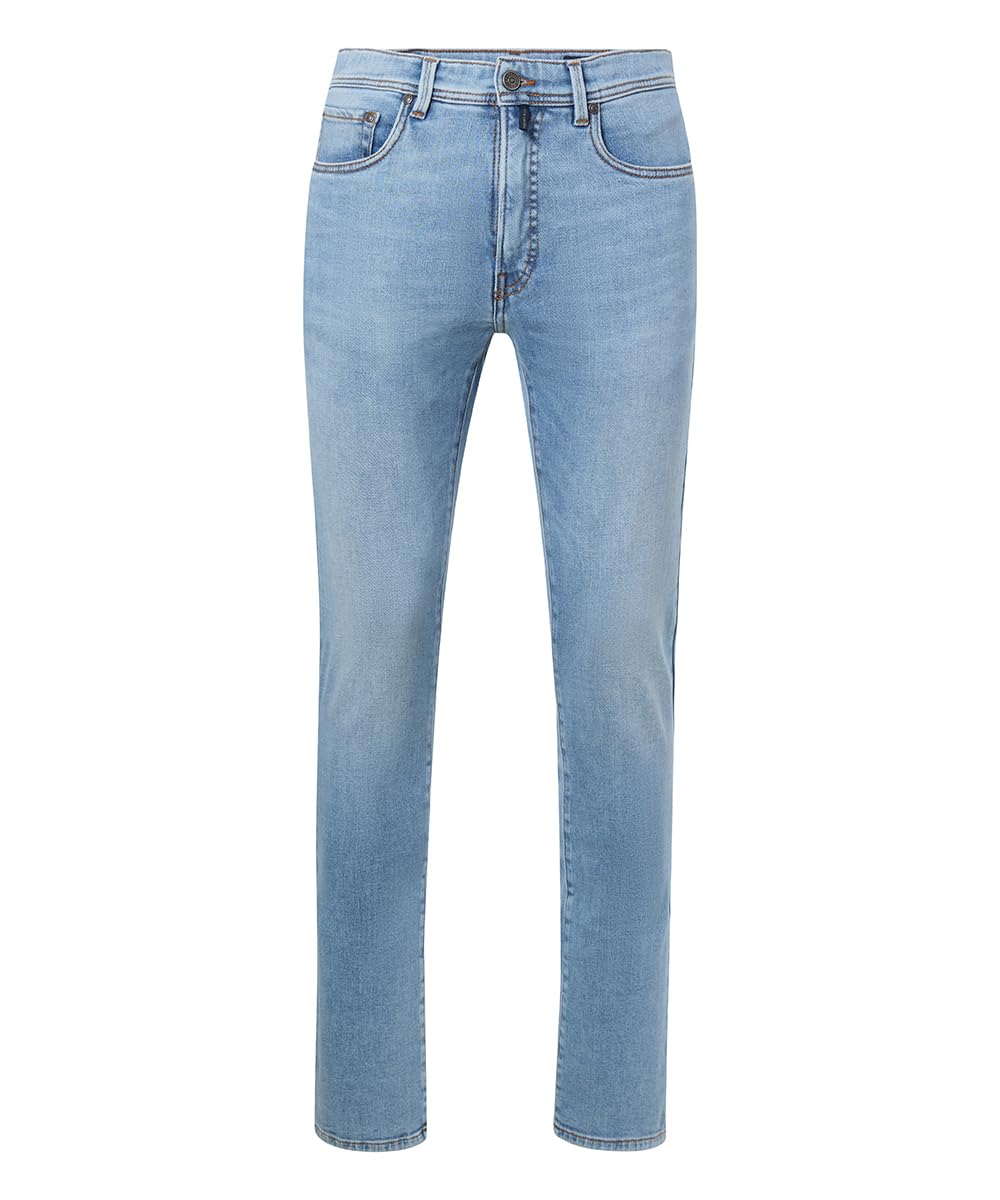 Pierre Cardin Herren Lyon Tapered Soft Stretch Denim Jeans, 8177 6842 Light Blue Used