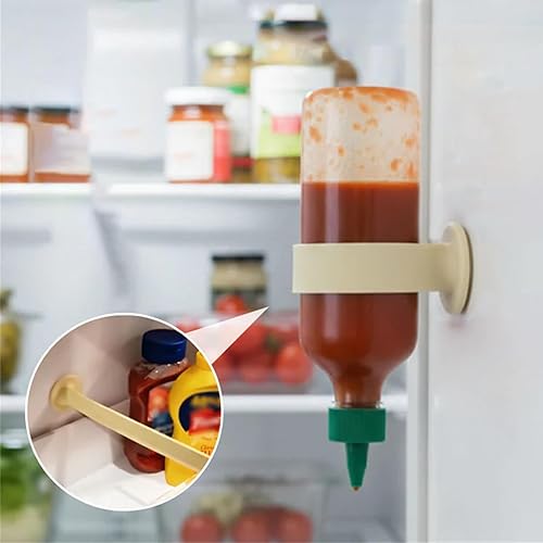 Miniatura 6 de Wall-Mounted Sauce Bottle Rack (1)