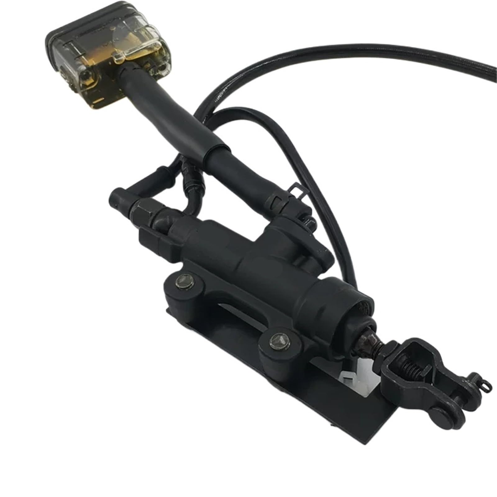 HYDBCNP Forward Brake Pump Motorcycle Rear Brake Pump Fit for Cfmoto 450SR 450SRS 450NK Rear Brake Master Cylinder (Foot Pump) – 1-Line Assembly(450SR SRS)