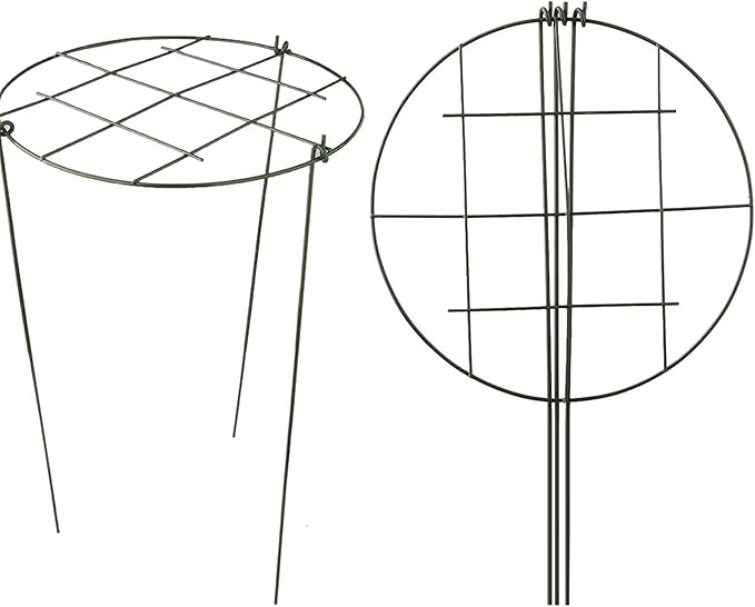 2 Pcs Plant Grid 12 inch Grow Through Plant Support Plant