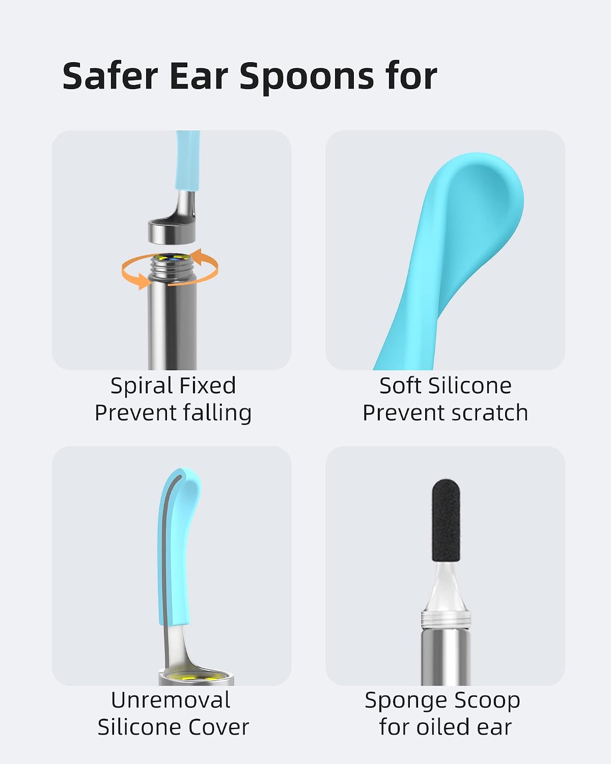 BEBIRD R1+ Ear Wax Removal Tool with Inspection Kit, Ear Cleaner with 300W Ear Camera, 1080P Ear Scope Otoscope, 7 Replacement Tips for Ear Pick, Safer Detachable Ear Scoop for Earwax Removal