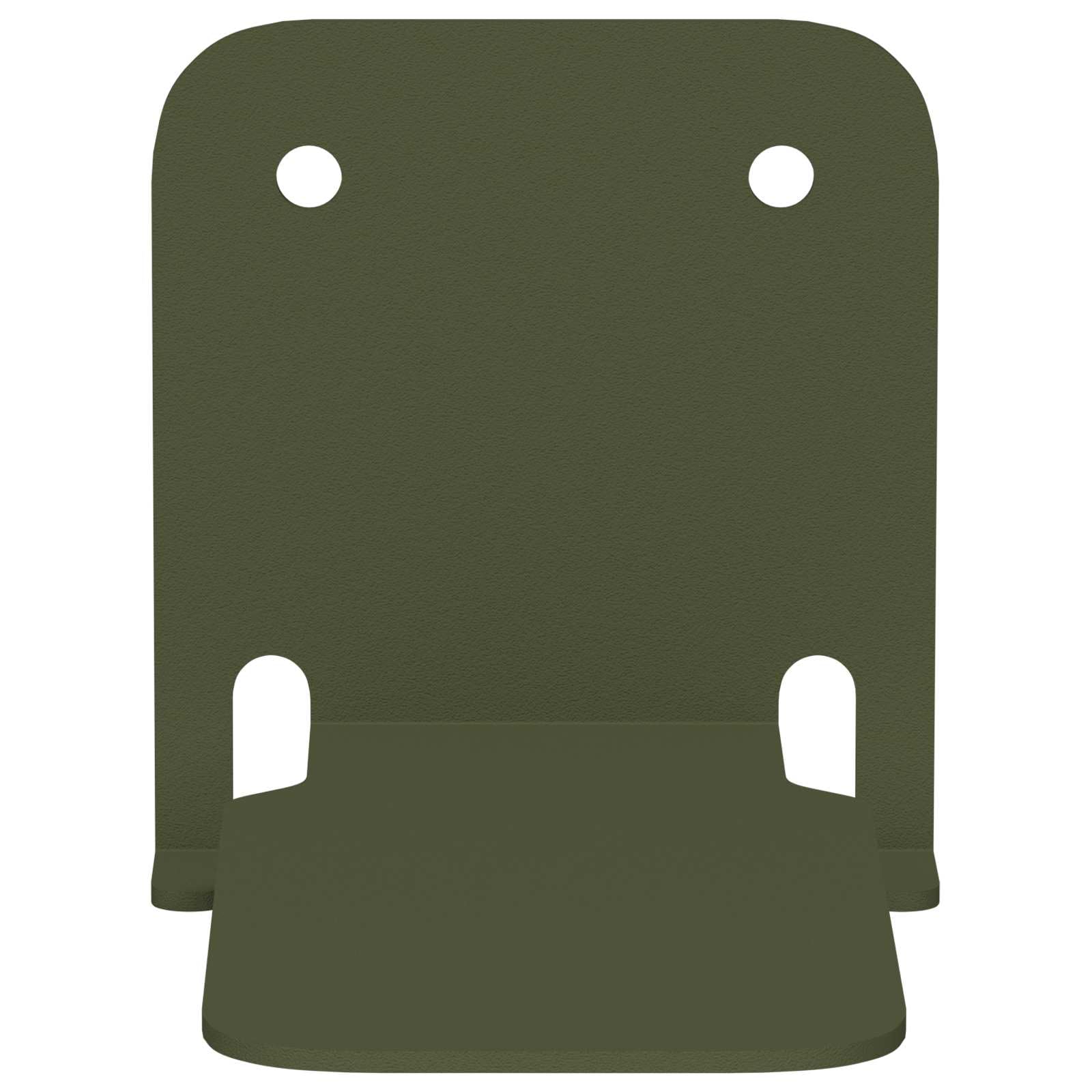 Générique Schweberegal Olivgrün, 24 Stück, 6 x 10,8 x 6,6 cm | Langlebige Stahlkonstruktion, erhöhte Sicherheitskante, minimalistisches Design, einfache Wartung mit feuchtem Tuch