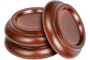 Grand Piano Caster Cups - Shield Your Flooring with Style