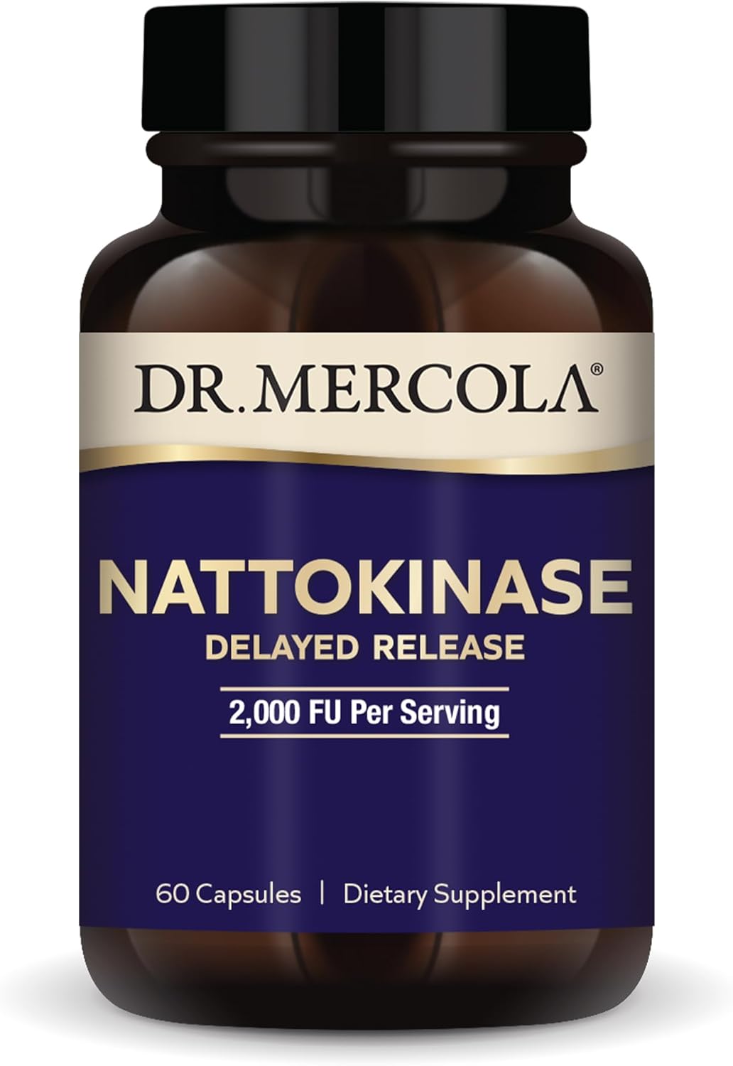 Dr. Mercola Nattokinase Delayed Release, 2,000 FU Per Serving, Dietary Supplement, Delayed Release, Proteolytic Enzyme, Non-GMO – 60 Servings (60 Tablets) Dr. Mercola Nattokinase Delayed Release, 2,000 FU Per Serving, Dietary Supplement, Delayed Release, Proteolytic Enzyme, Non-GMO – 60 Servings (60 Tablets)