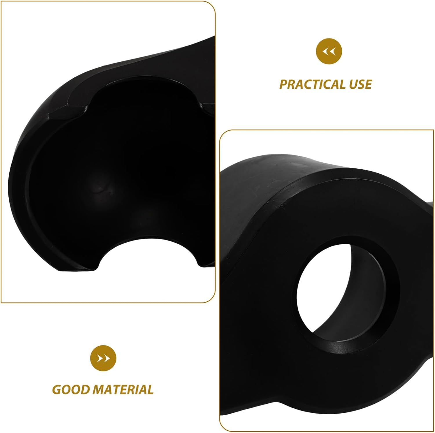 4pcs Indoor Cycling Workout Foot Stabilizers Home Exercise Bike Training Feet Rocker Plate Stability Accessories for Floor Mats