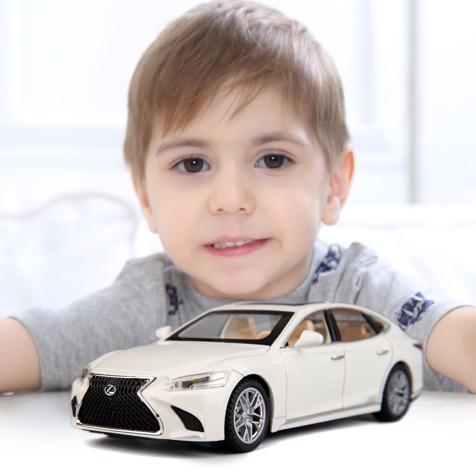 toy shop様202503 Amazon.com: BDTCTK 1/32 Compatible for Lexus Ls500h Model Car