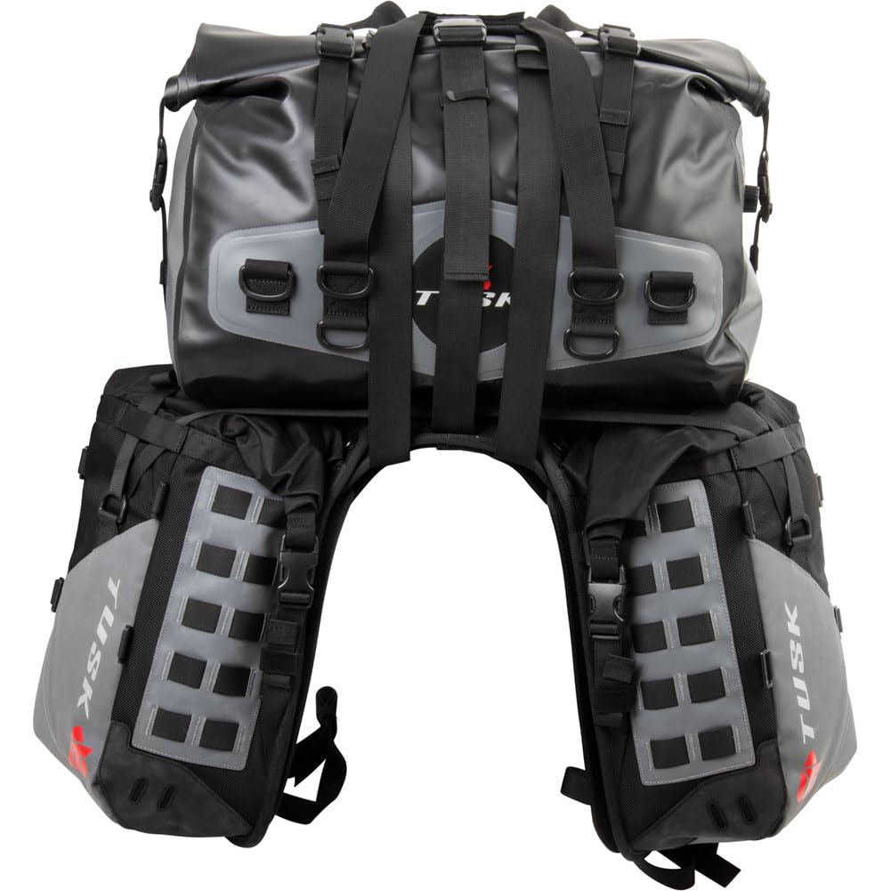 Amazon.com: Tusk Highland X2 Rackless Luggage System w/Medium Dry