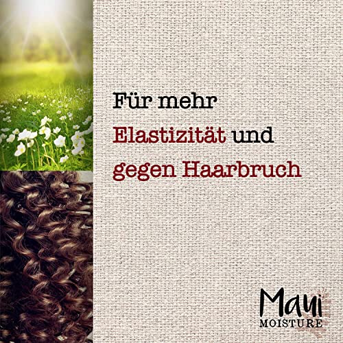 Foto von Maui Moisture Strength & Length Agave Shampoo (385 ml), feuchtigkeitsspendendes Anti-Haarbruch & Haarpflege Shampoo, reich an Agave, Hibiskusöl & Ananasextrakt, ohne Silikone, Sulfate & Parabene