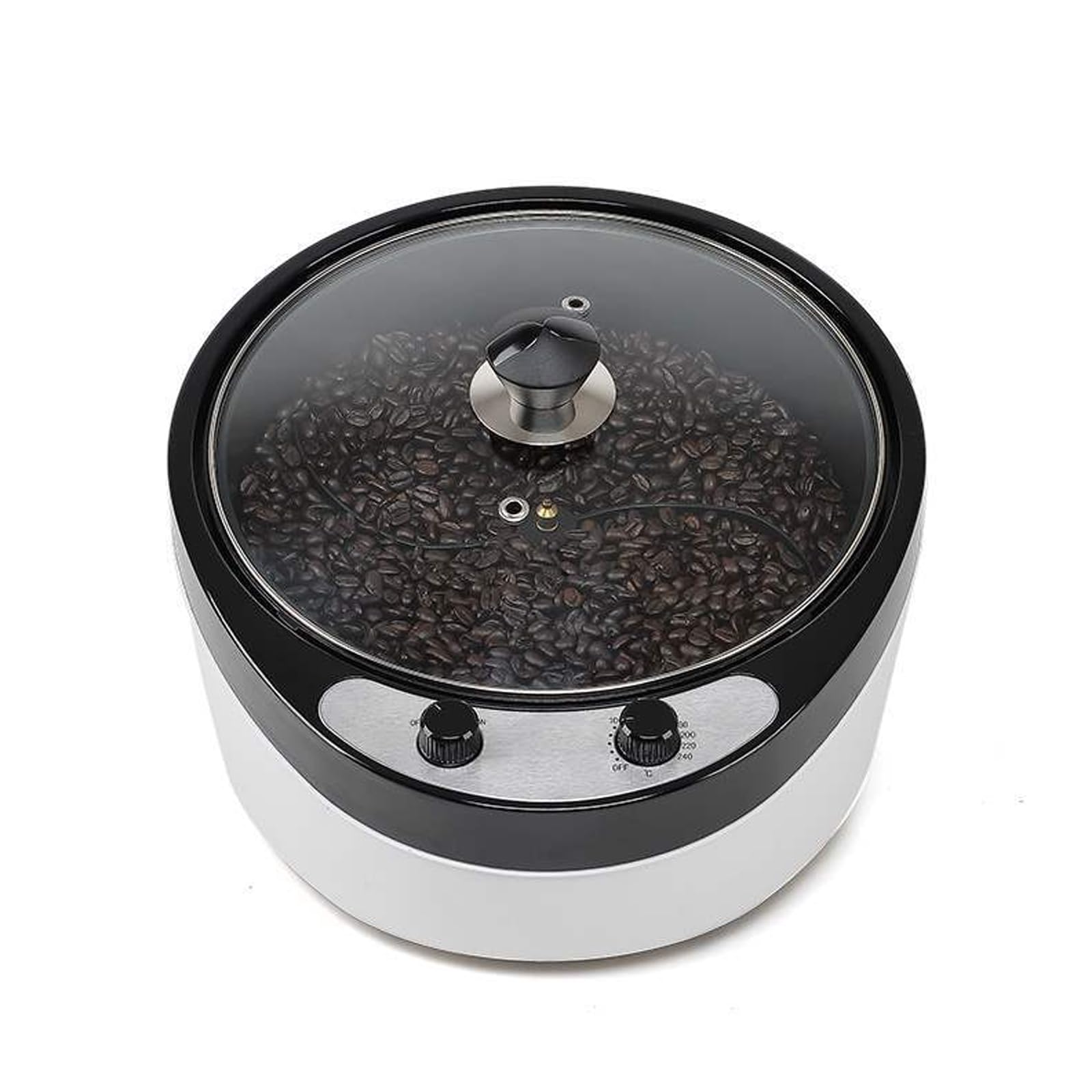 Amazon.co.jp: 電気コーヒー豆焙煎機＆小型ナッツ焙煎機 - 温度 