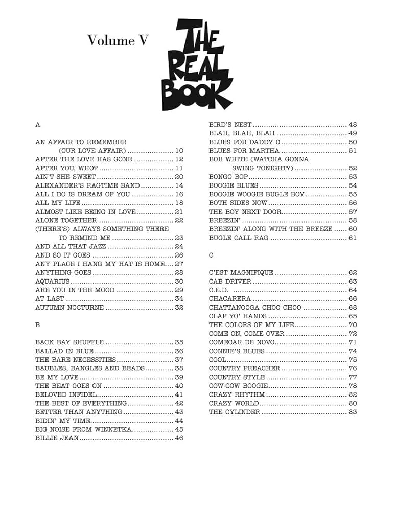 アート・デザイン・音楽 The Standards Real Book (C Version) The STANDARDS REAL BOOK C VERSION｜Yahoo!フリマ（旧PayPay