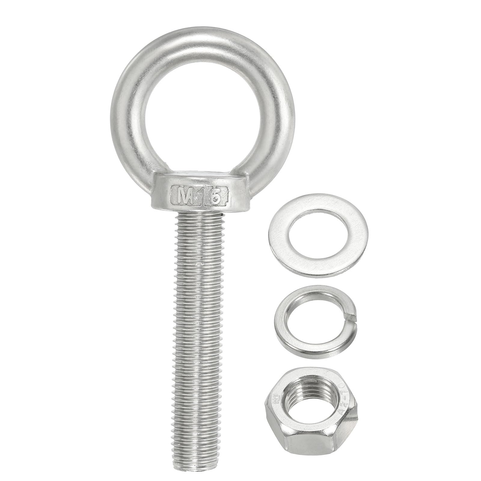 PATIKIL M16 x 80mm Lifting Shoulder Eye Bolt