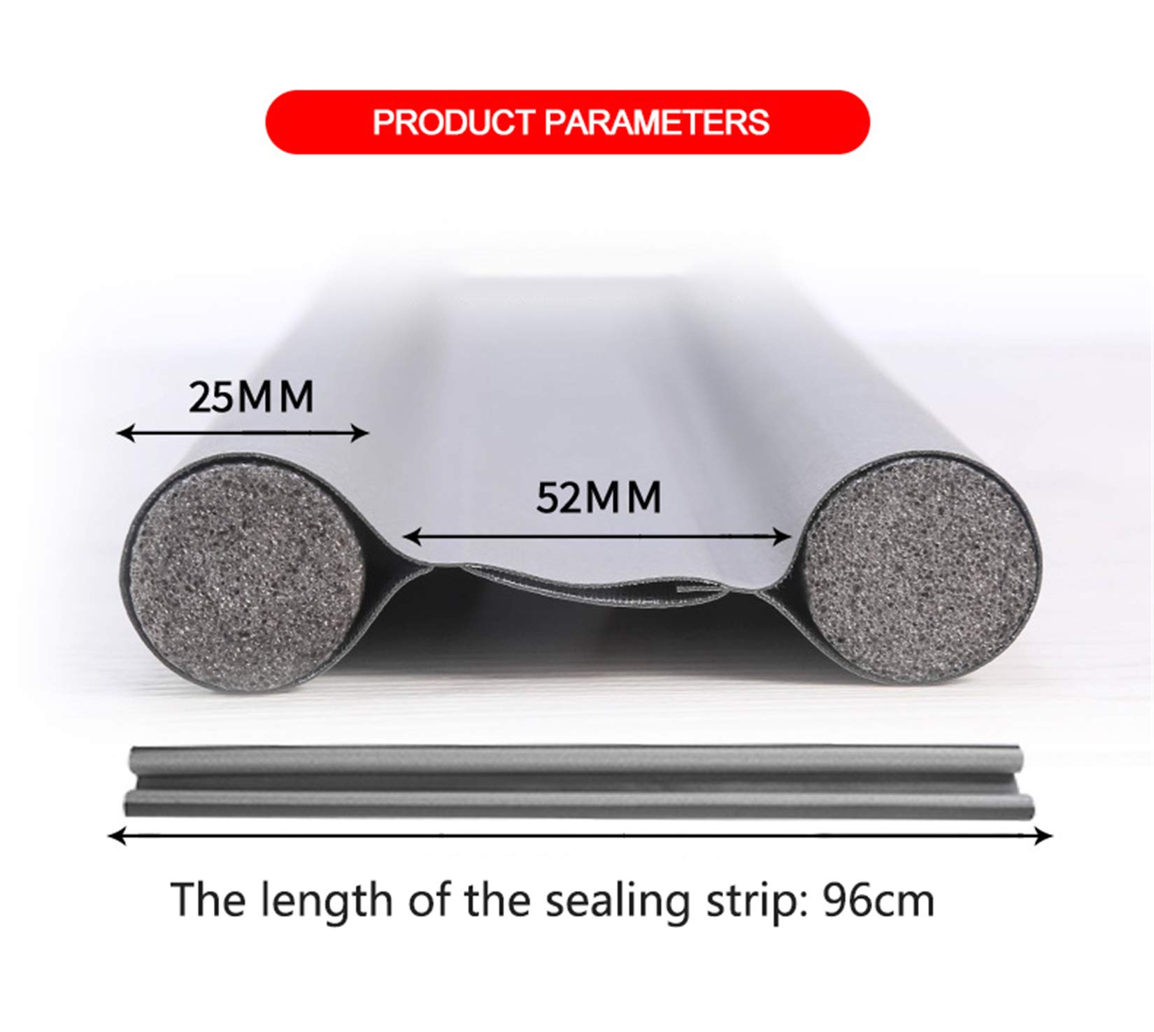Joint De Porte - Bande D'étanchéité De Porte, étanche, Antibruit, Anti
