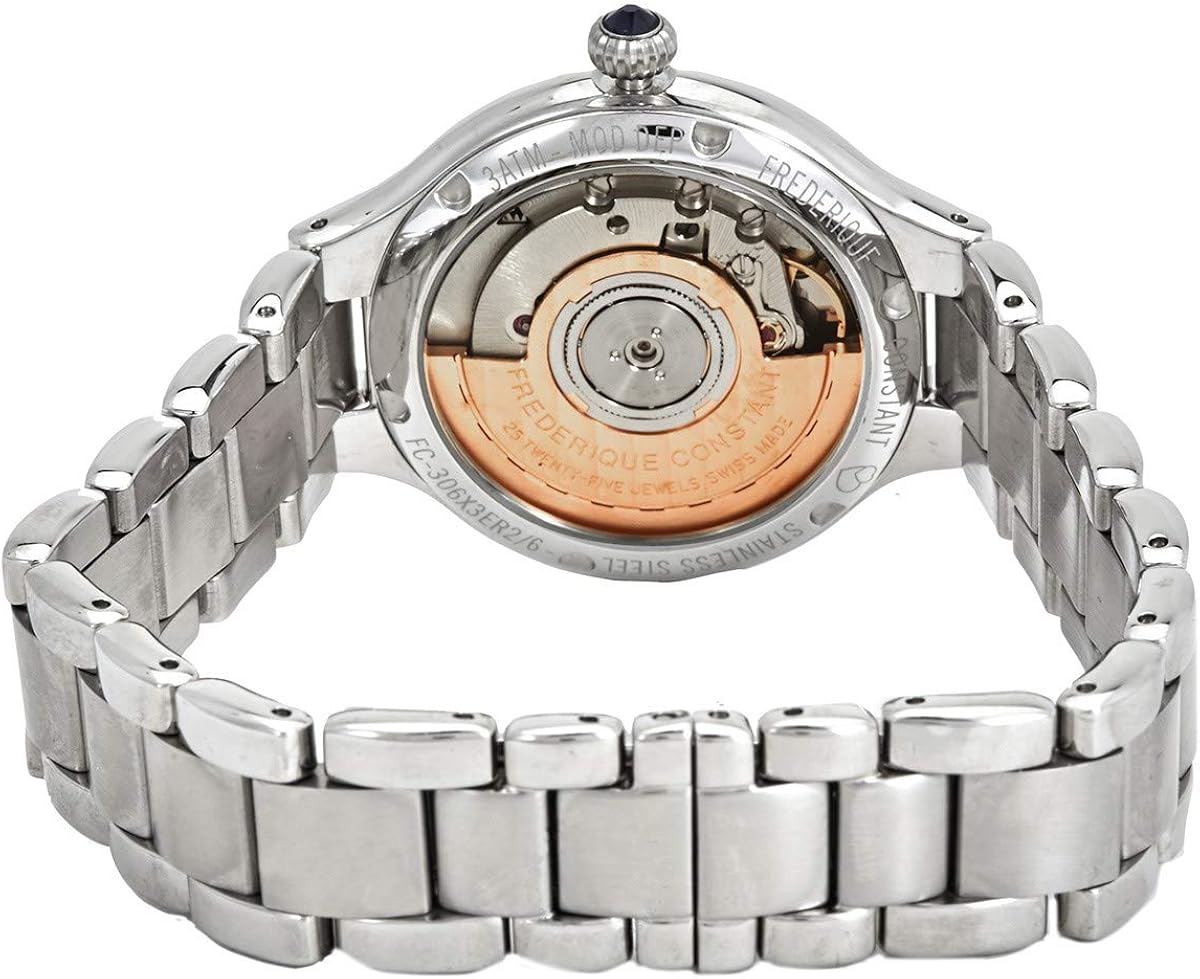 Frédérique Constant Orologio Analogico Quarzo Svizzero da Donna con Cinturino in Acciaio Inox FC-306LGHD3ER6B
