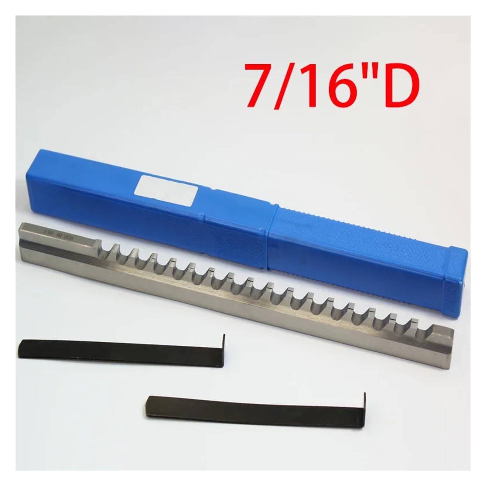 Outil de brochage à rainure de clavette 10-14 mm D1, Taille métrique, en Acier Rapide, pour fraiseuse CNC et Tour (D5/16)