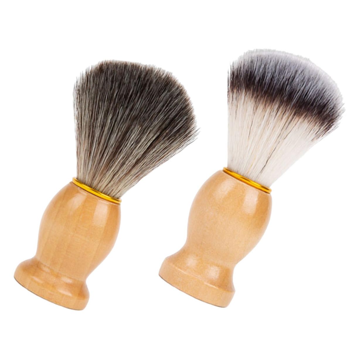 FOMIYES Barber Brush Neck Duster Hair Salon Shaving Brush for Male Beard Care Supplies