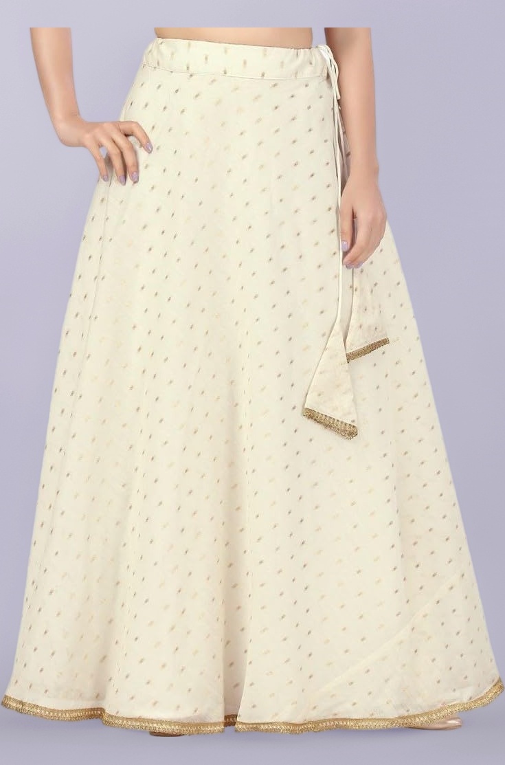 Women's Polyester Maxi Skirt