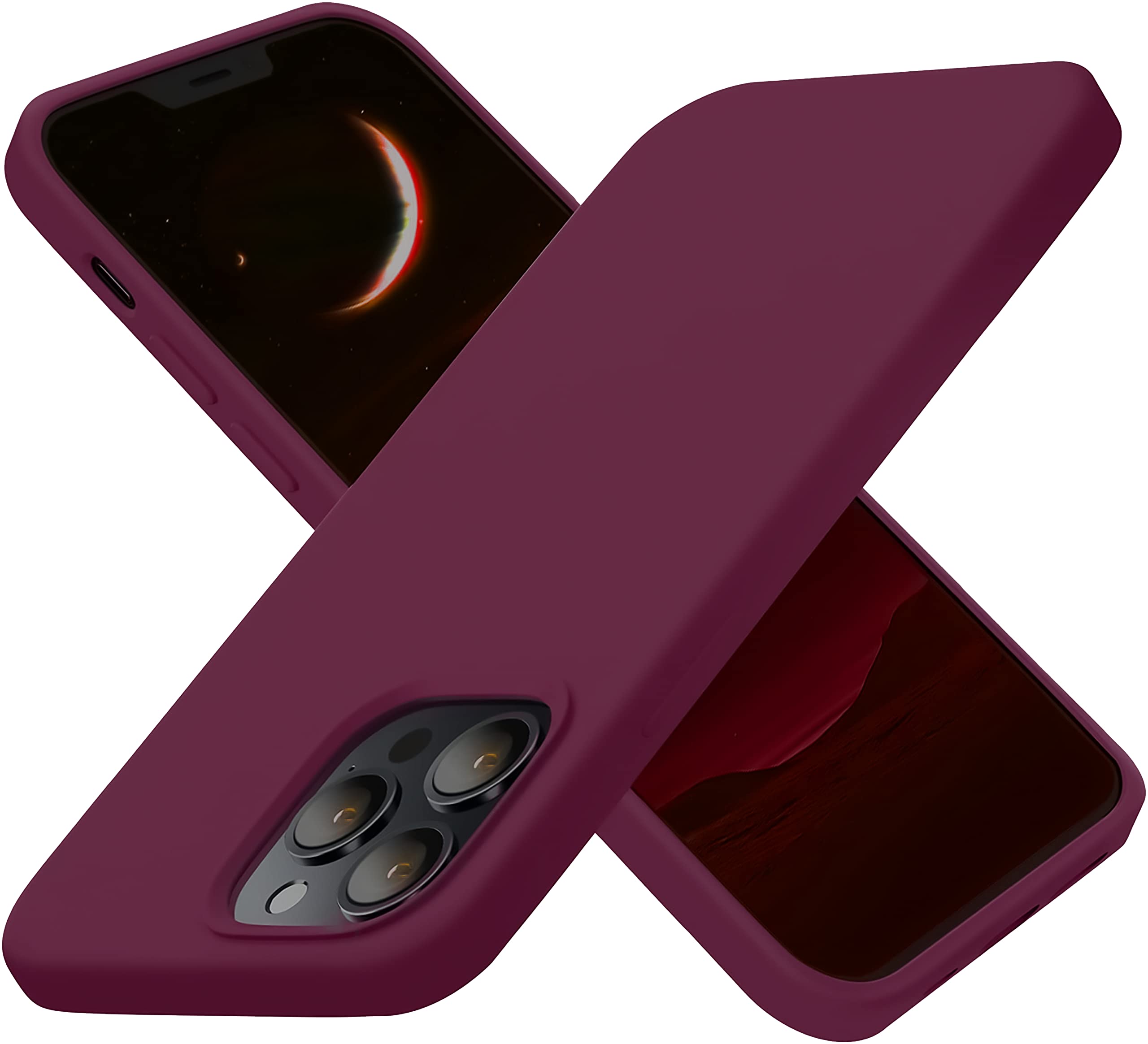 cellables for iPhone 13 Pro - Durable Silicone Soft Back Cover with Microfiber Lining Cover for iPhone 13 Pro (Wine Red) (B0BT4NSFZ3) Amazon Price History, Amazon Price Tracker