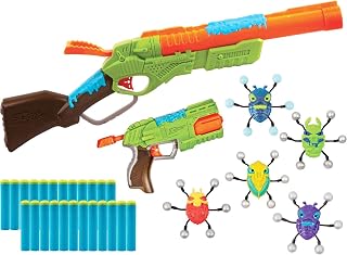 Lança Dardos de Espuma Bug Attack Value Candide Verde/Laranja