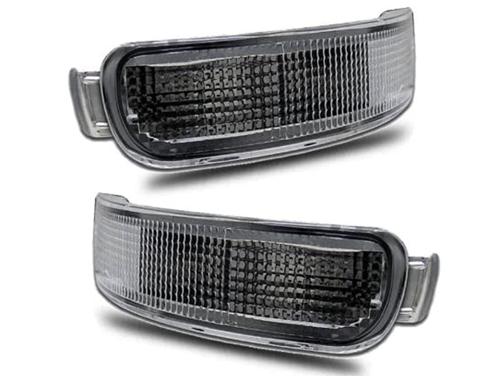 SPPC Bumper Lights Clear Set For Toyota Corolla - (Pair) Driver Left and Passenger Right Side Replacement
