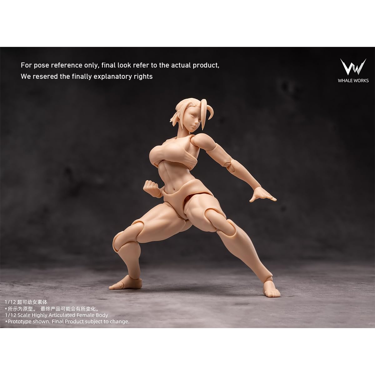 WHALE WORKS 1/12 白肌　ボディ　RIN 凛　眼球可動式ヘッド WHALE WORKS 1/12 白肌 ボディ RIN 凛 眼球可動式ヘッド - メルカリ