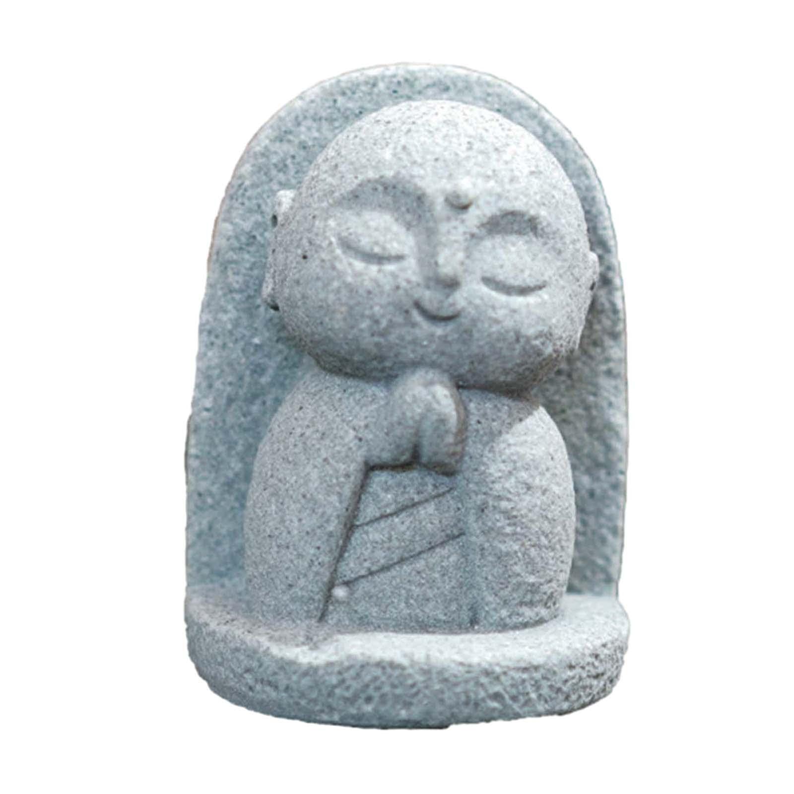 Yixannx Aquarium Buddha Decor Statue Monk Figurine Expertly Handcrafted Durable Piece To Fish Tank Aesthetic Carefully Crafted With Attention To Detail Buddha, Type C