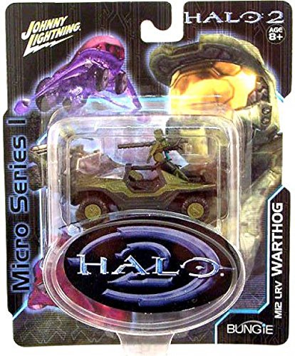 JOHNNY LIGHTNING HALO 2 MICRO SERIES MI2 LRV WARTHOG VEHICLE