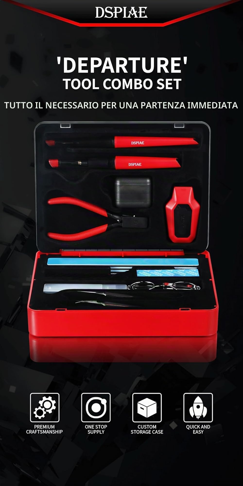 DSPIAE TC-S01 Set di Utenziali per Partenza Combo