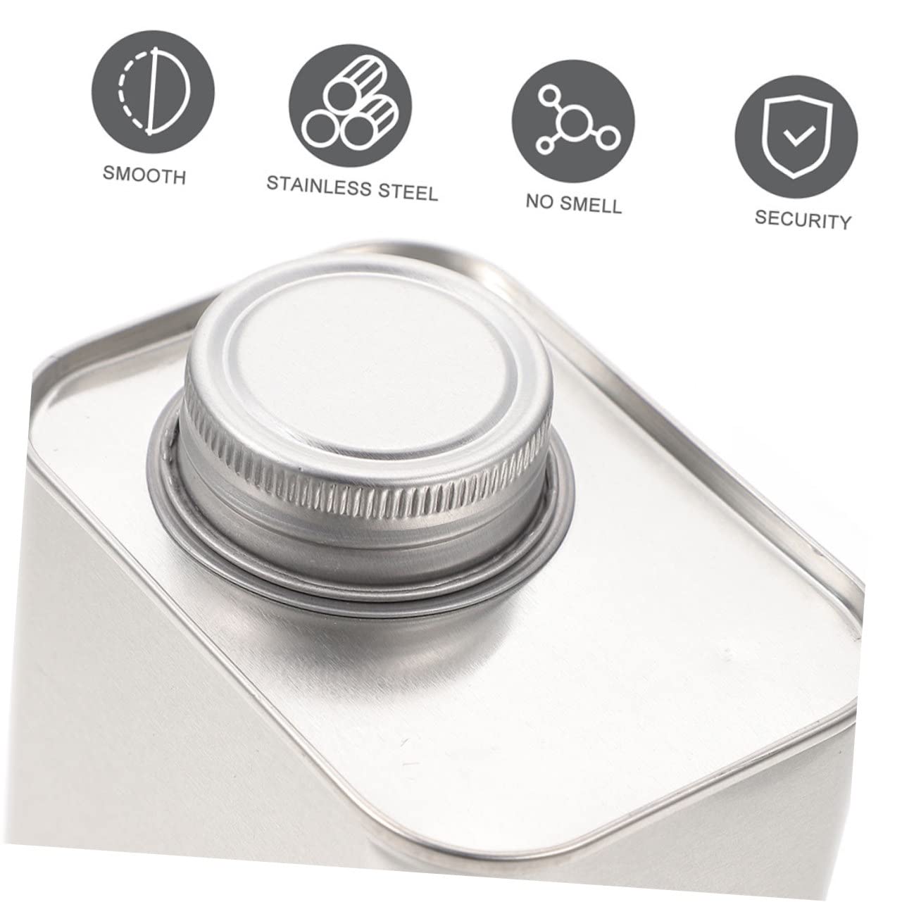 コーヒー粉のスチール製空き缶