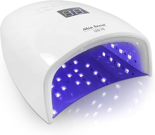 Mia Secret - LÁMPARA PROFESIONAL DE CURADO LED UV Inalámbrico Recargable 48 vatios - Gel de Uñas
