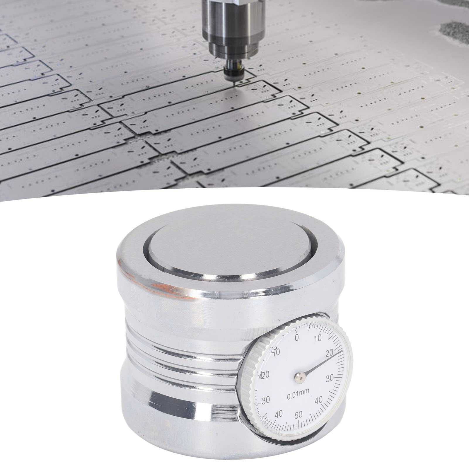 Focket Asse Z Zero Setter, Precisione 0,01 Mm Magnetico Antiscivolo CNC Tool Setter per Misurazione Altezza Calibrazione Asse Z