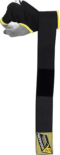 Miniatura 6 de SideWinder Guantes acolchados de gel para boxeo, soporte de muñeca, protector de puño, ideal para artes marciales, artes marciales, muay thai,