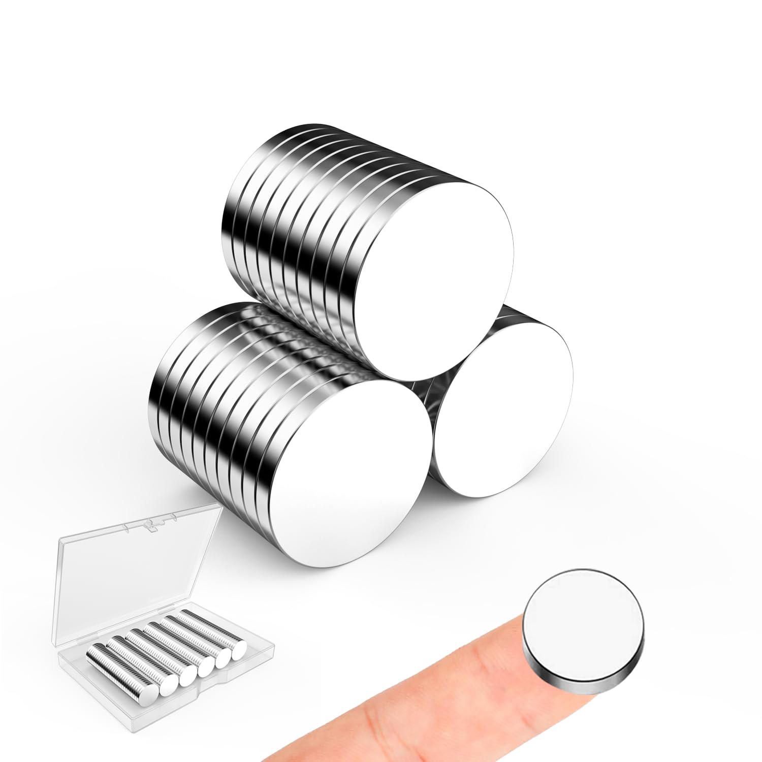 Magnets for Crafts, 5x2mm Small Round Magnetic 250 Pack — Amazon image 21