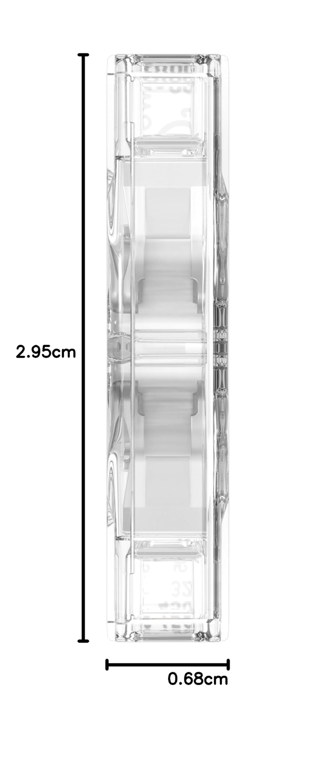 Wago 2773-2401 Złącze Elektryczne, Przezroczysty, 29 mm