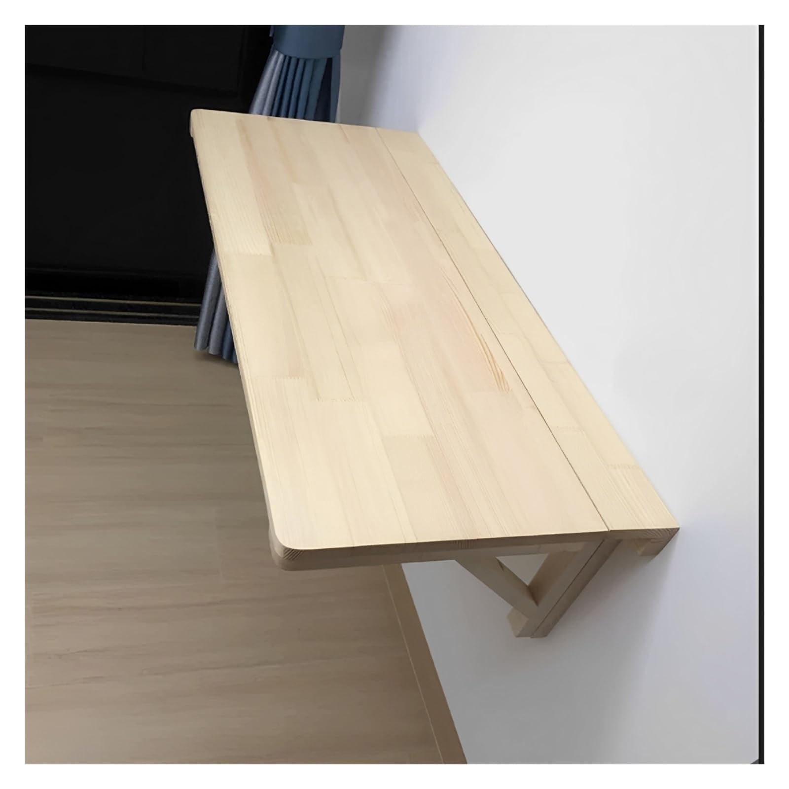 Bureau pliable compact 60x45 pour ordinateur et petite table gain de place