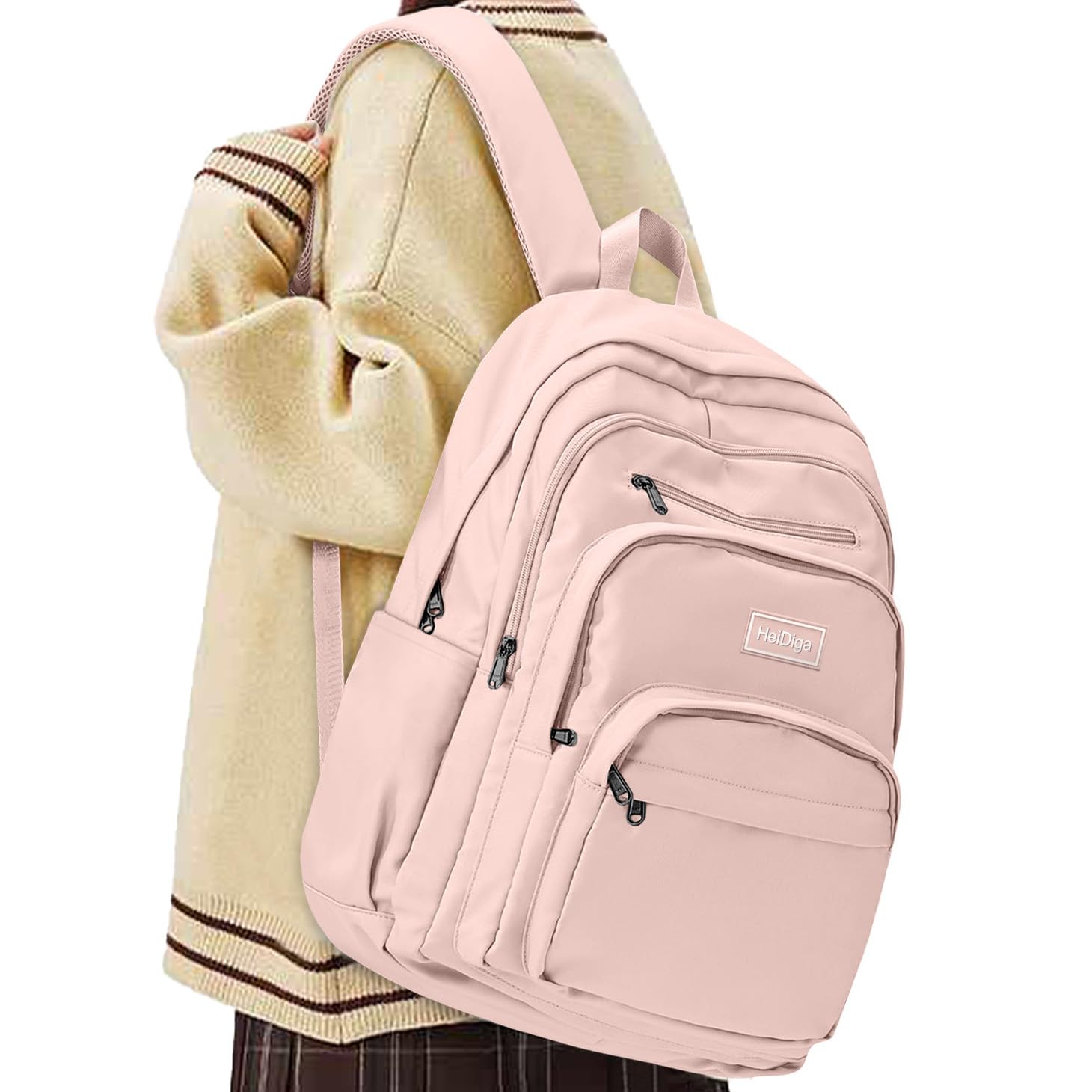 Clufar Schulrucksack Teenager Jungen Mädchen Wasserdicht Rucksack Herren Damen für Schule Daypack Schulranzen Schultasche Schulrucksäcke School Bag Großer für Causal Travel Reisen