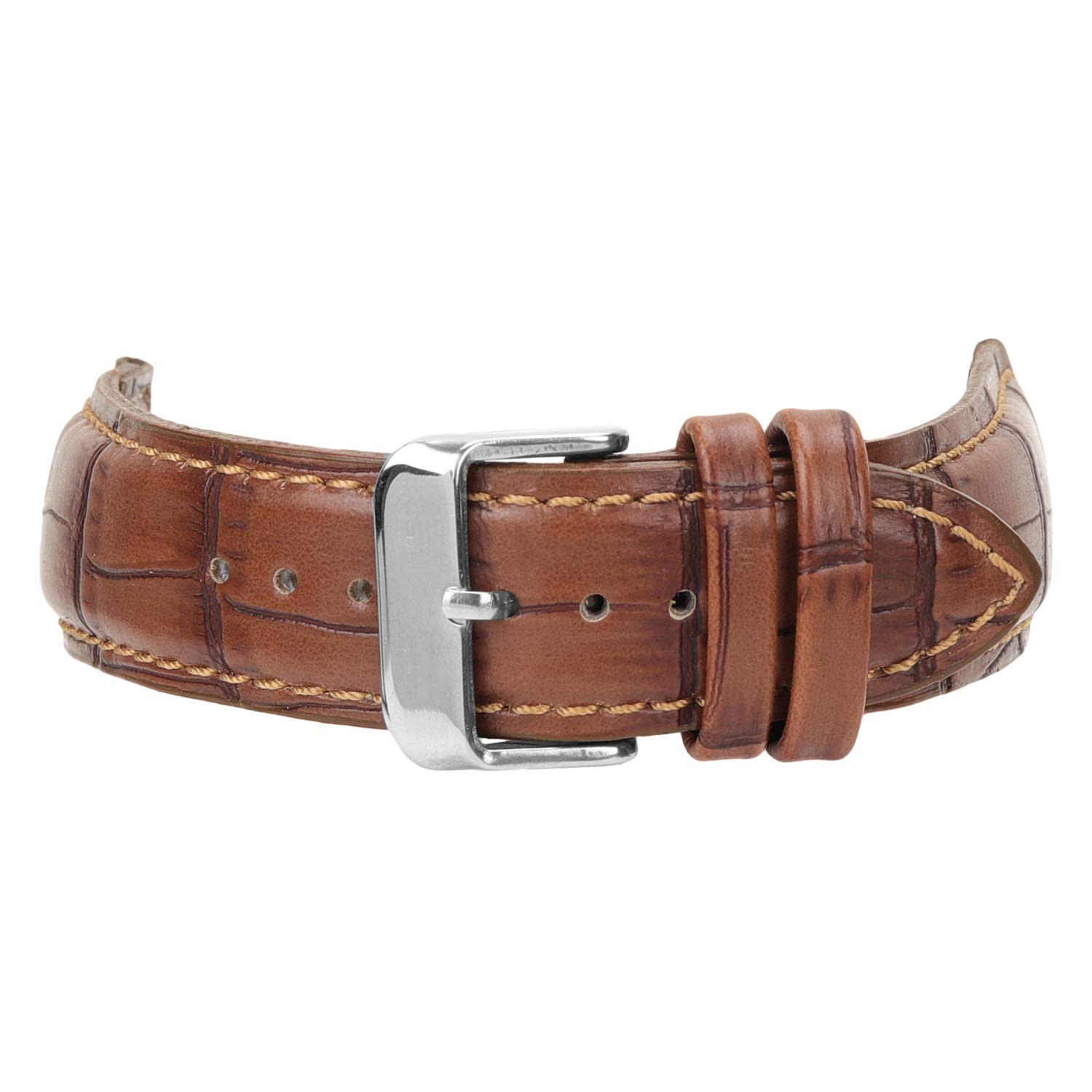Roycee Vegan Leather Watch Strap Size 20mm (9250120) (Tan) (B0B6TTK3YP) Amazon Price History, Amazon Price Tracker