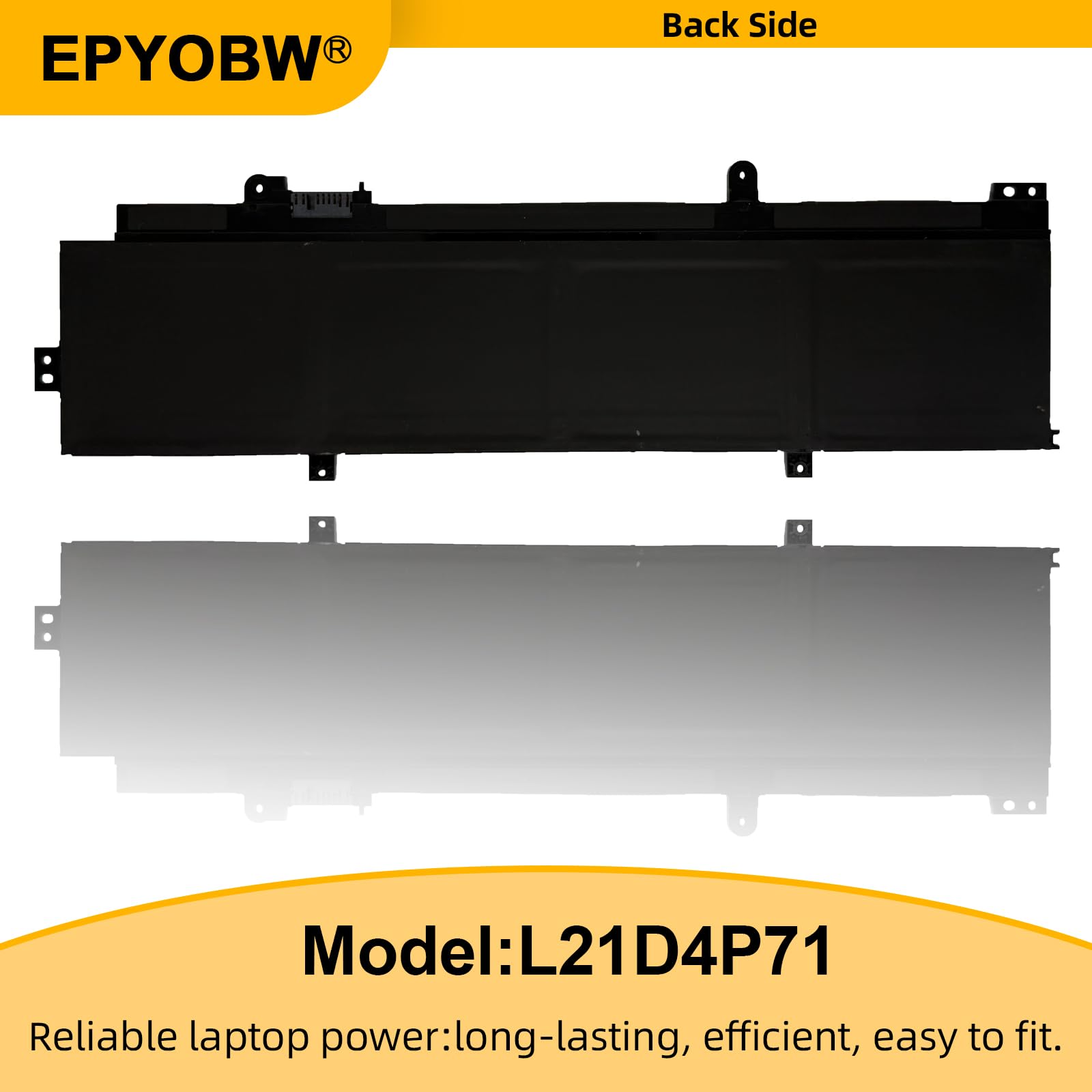 Amazon.com: EPYOBW L21D4P71 Laptop Battery 52.5Wh Compatible with