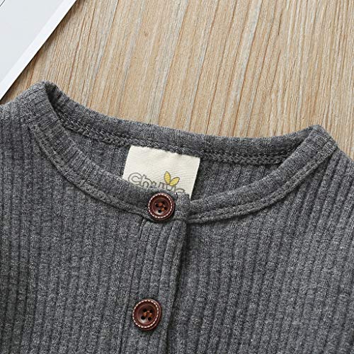Image of Newborn Summer Baby Boy Girl Rompers Bodysuit Jumpsuit Playsuit One Piece Outfit Clothes