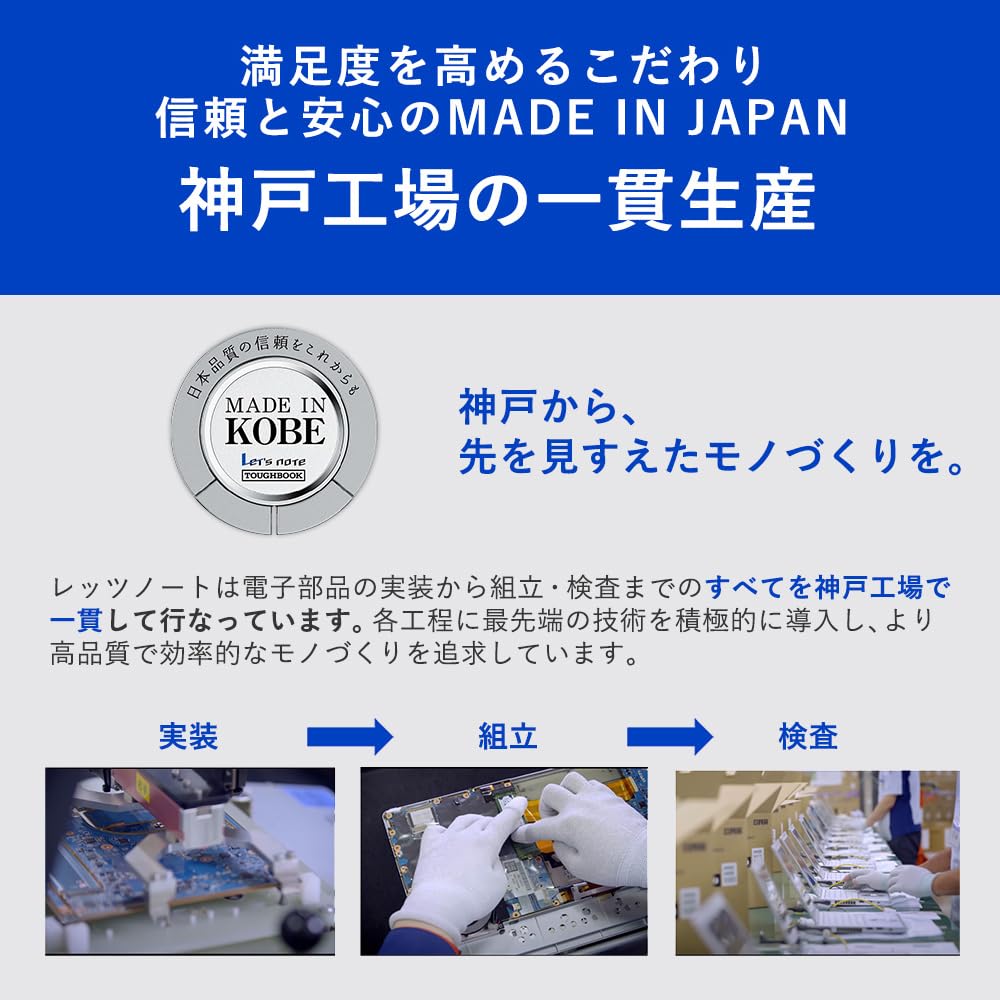 Amazon.co.jp: パナソニック ノートパソコン Let's note CF-SR4GDTCR