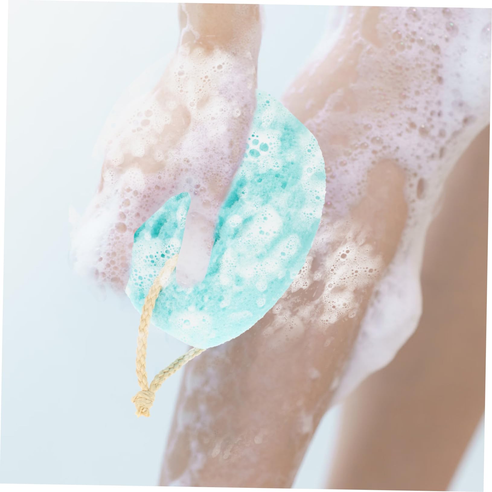 Housoutil 3 Piezas Bola De Baño Esponja Exfoliante De Baño Ducha Uso Esponja Puf Exfoliante Malla Para Depurador De Cuerpo Esponjas De Baño Para Ducha Lufa Puff Suave Perder Dacrón