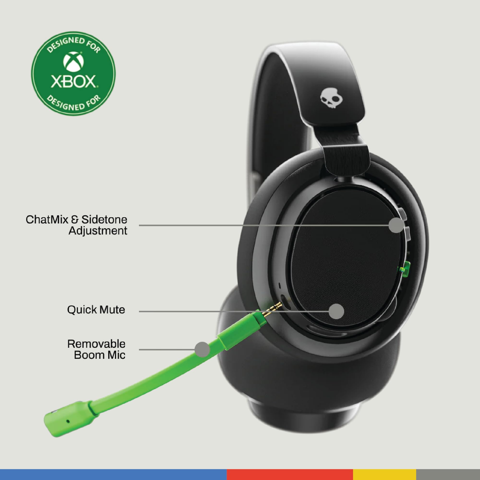 Skullcandy SLYR PRO WIRELESS ゲーミングヘッドセット Amazon.com: Skullcandy SLYR Pro Wireless Multi-Platform Gaming