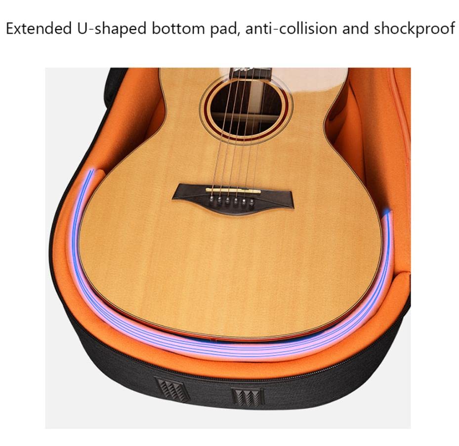 Hm Vicyy Housse pour Guitare,Gig Bag rembourré de qualité Rembourrage,Coussin intérieur inférieur en Forme de U,avec 2… - Les Beatles, Paul McCartney, John Lennon, RIngo Starr, George Harrison Hm Vicyy Housse pour Guitare,Gig Bag rembourré de qualité Rembourrage,Coussin intérieur inférieur en Forme de U,avec 2… – Image 7