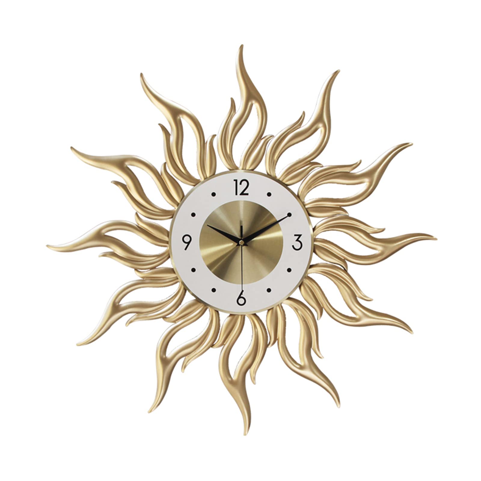 Horloge murale silencieuse sans tic-tac pour salon et grand bureau