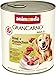 animonda GranCarno Hunde Nassfutter mit Rind + Kaninchen mit Kräutern (6 x 800 g), getreidefreies Hundenassfutter ohne Zucker, für ausgewachsene Hunde, mit fleischigen Zutaten