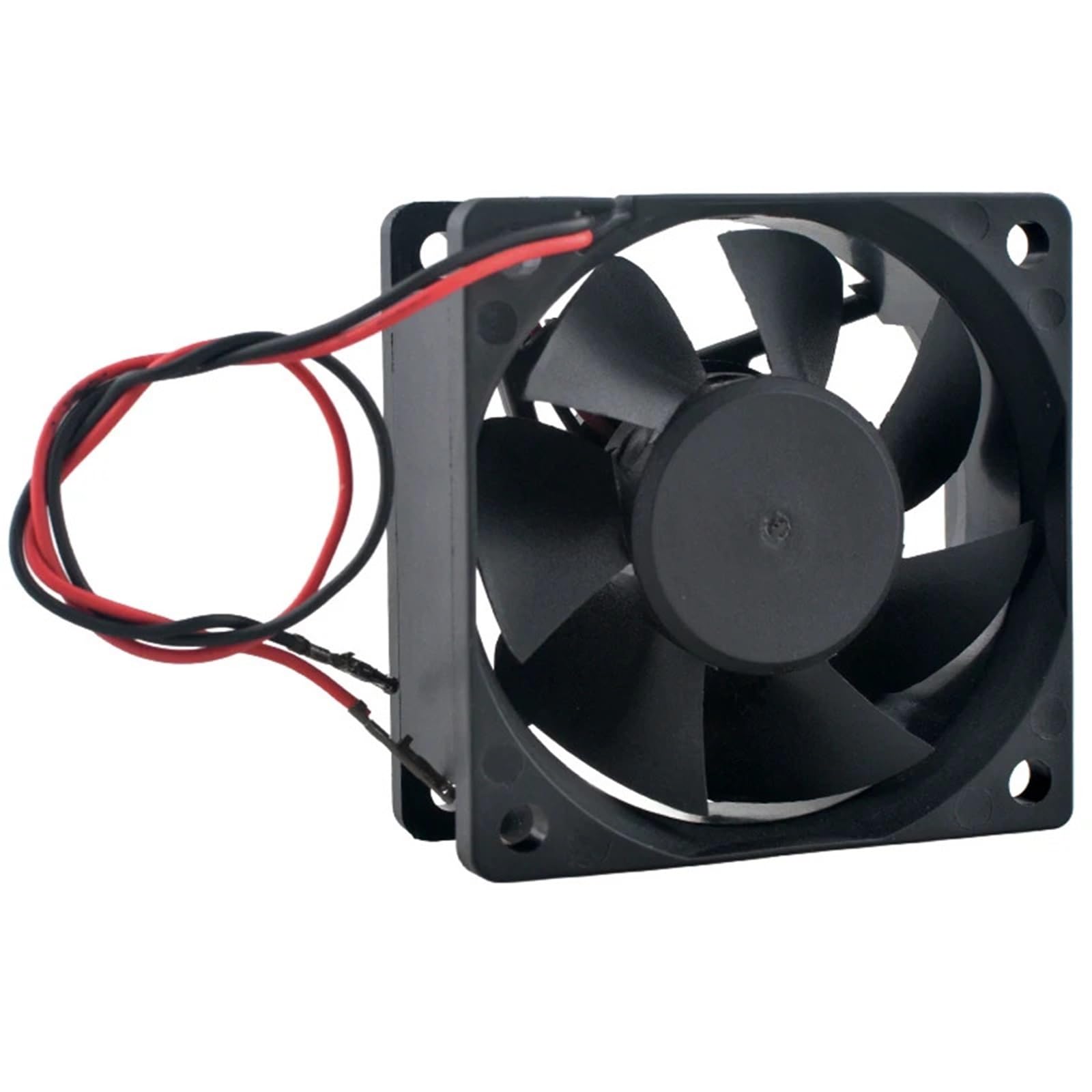 PEQYUACTE (2pcs) 6cm 60mm Axial Flow Fan 60x60x25mm DC12V 0.94W Ball Bearing Cooling Fan for Power Supply EB60251B2-D00A-A99