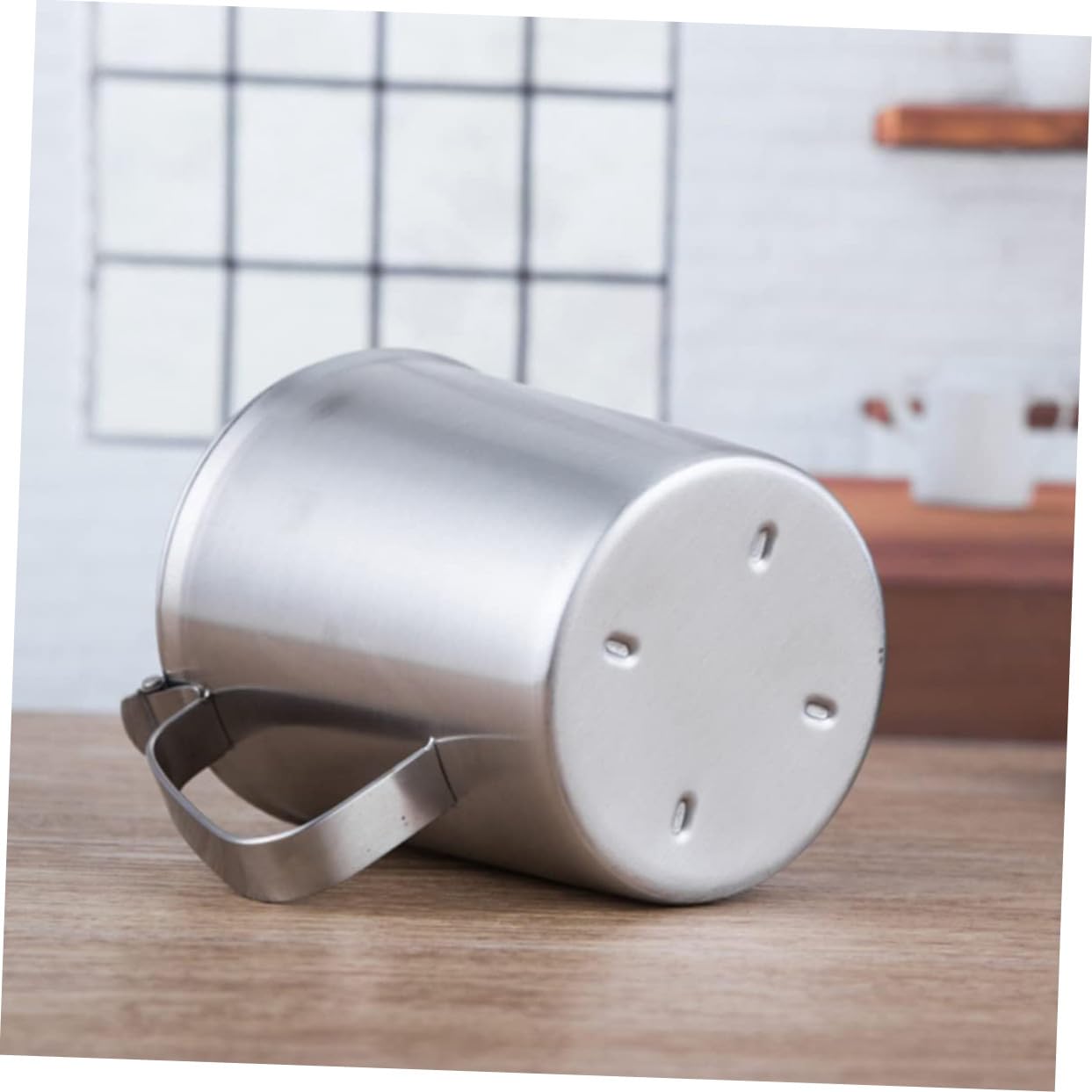 Gatuida Tasse à Mesurer Graduée Pour Pâtisserie Avec Couvercle Pour Latte Art Pichet à Lait Pour Expresso