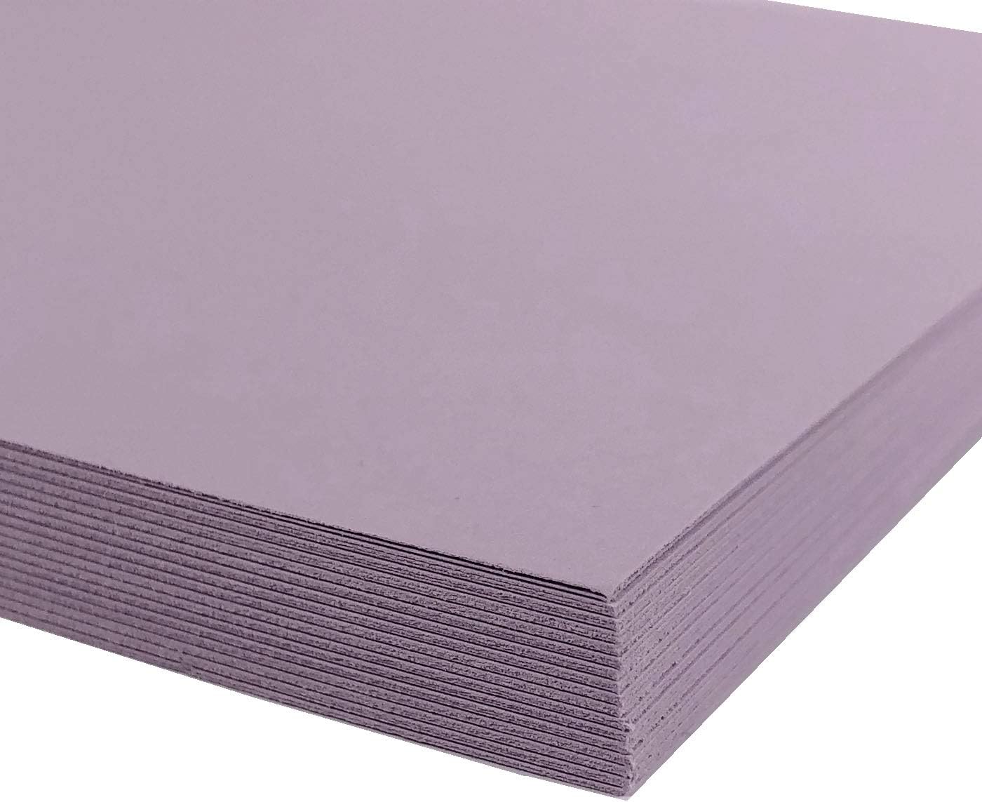 A4 Lilac Card Paper Printer 160gsm 40 Sheets Coloured Craft Card